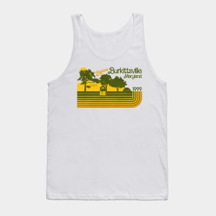 Explore Burkittsville / Blair Witch Retro Stripe Tank Top